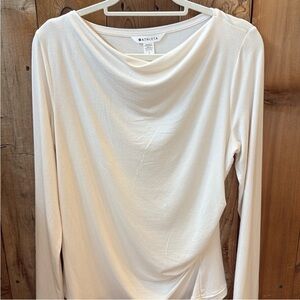 Athleta Off-White Long Sleeve
